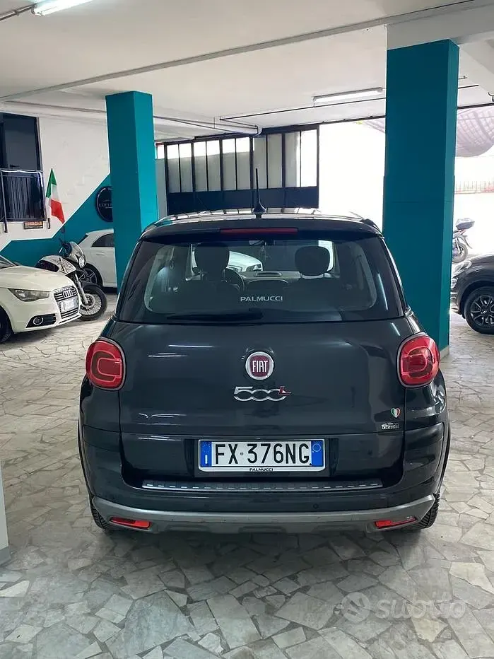 Usata Fiat 500L Trekking 95 CV (69 kW) 2019 Grigio Monovolume