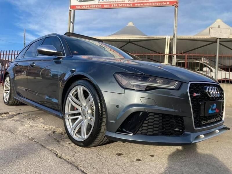 Usata Audi RS6 Ambiente 560 CV (411 kW) 2015 Grigio Station wagon
