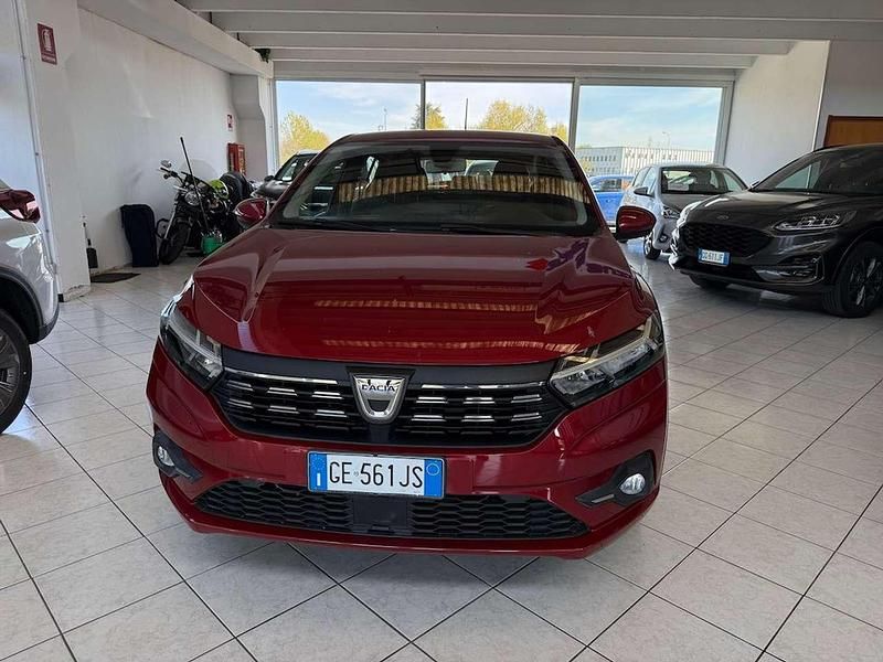 Usata Dacia Sandero Comfort 101 CV (74 kW) 2021 Rosso Berlina