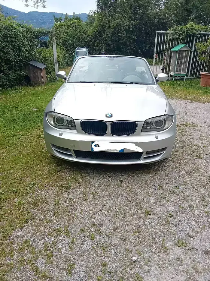 Usata BMW 118 Cabriolet 143 CV (105 kW) 2009 Grigio Cabrio