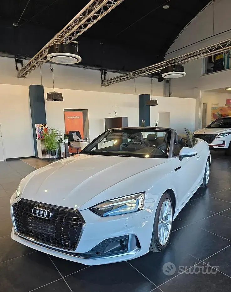 Usata Audi A5 190 CV (139 kW) 2020 Bianco Coupé