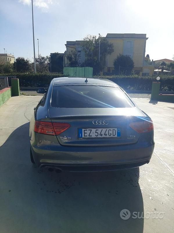 Usata Audi A5 S-Line 2015 Grigio Coupé
