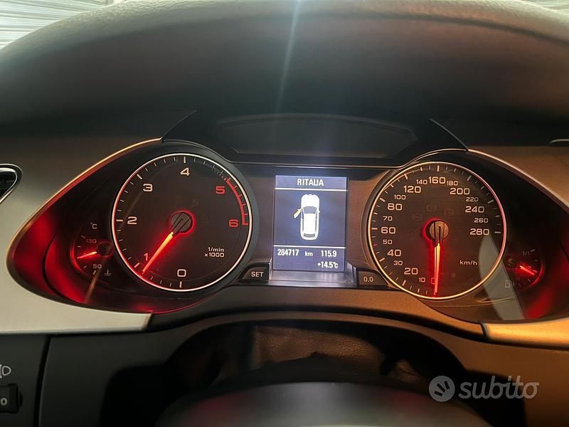 Usata Audi A4 Advanced Plus 143 CV (105 kW) 2012 Nero Station wagon