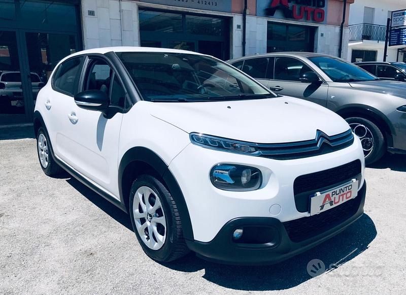 Usata Citroën C3 Feel 101 CV (74 kW) 2020 Bianco Berlina