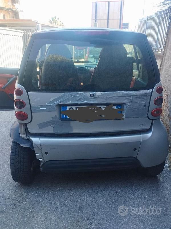 Usata Smart ForTwo Coupé 41 CV (30 kW) 2002 Grigio Coupé