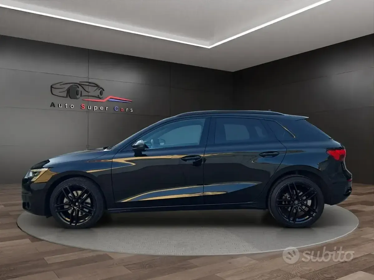 Usata Audi A3 150 CV (110 kW) 2020 Nero Berlina