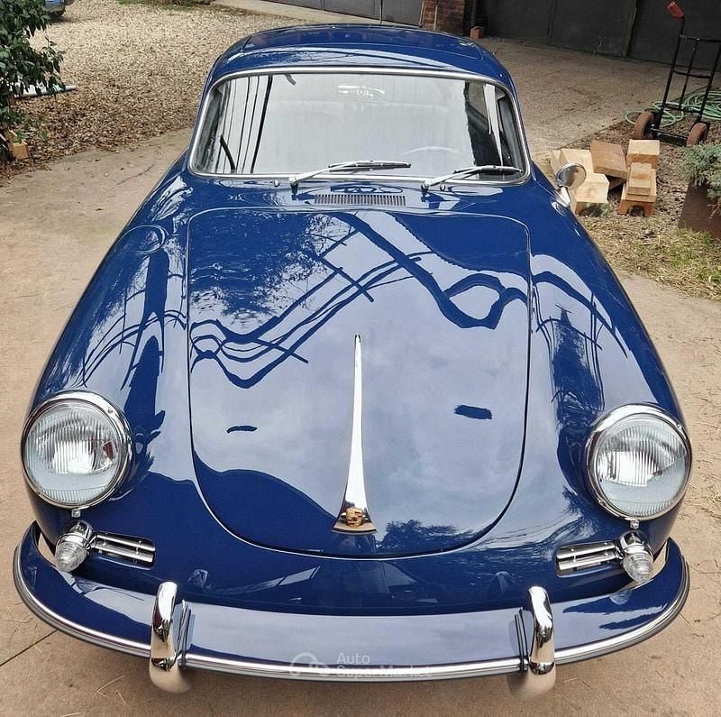 Usata Porsche 356 76 CV (55 kW) 1961 Blu/azzurro Coupé