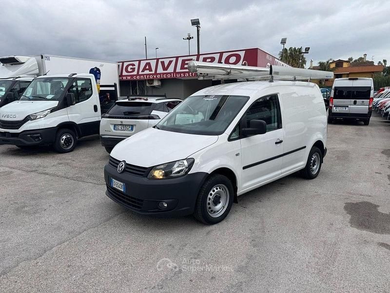 Usata VW Caddy 110 CV (80 kW) 2014 Bianco Monovolume