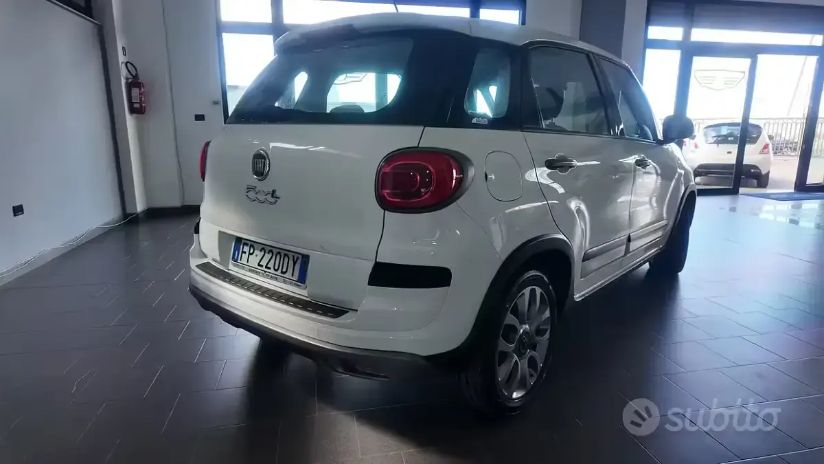 Usata Fiat 500L Pop Star 95 CV (69 kW) 2018 Bianco Monovolume