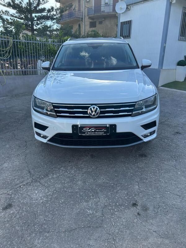 Usata VW Tiguan Allspace Advance 240 CV (176 kW) 2018 Bianco SUV