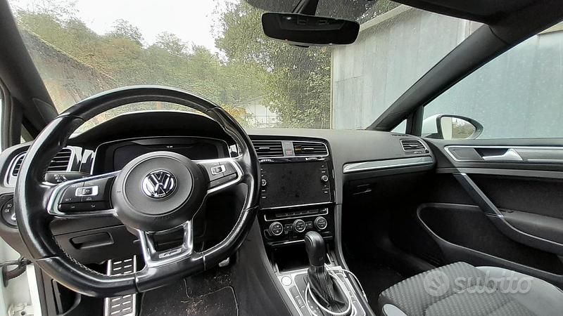 Usata VW Golf VII R-line 2018 Bianco Berlina