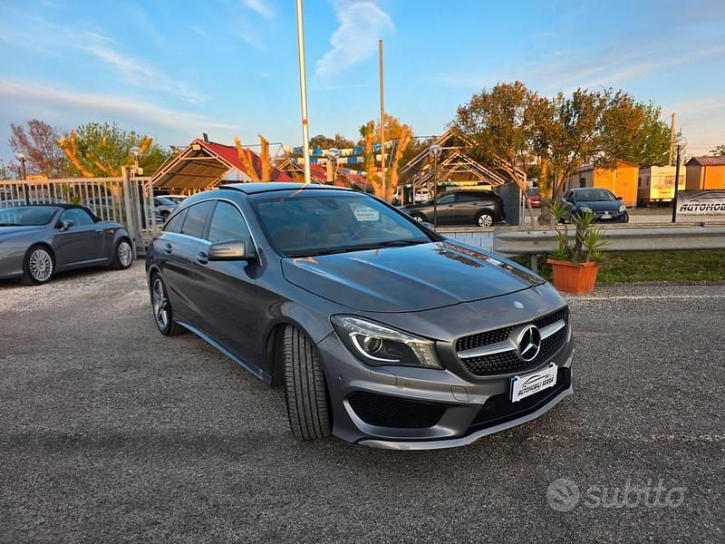 Usata Mercedes CLA200 Premium 136 CV (100 kW) 2015 Grigio Station wagon
