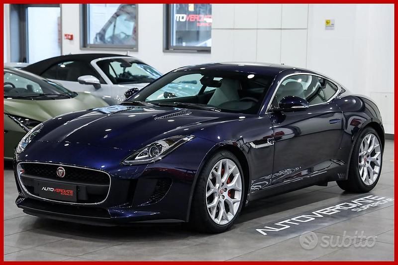 Usata Jaguar F-Type 340 CV (250 kW) 2017 Blu Coupé