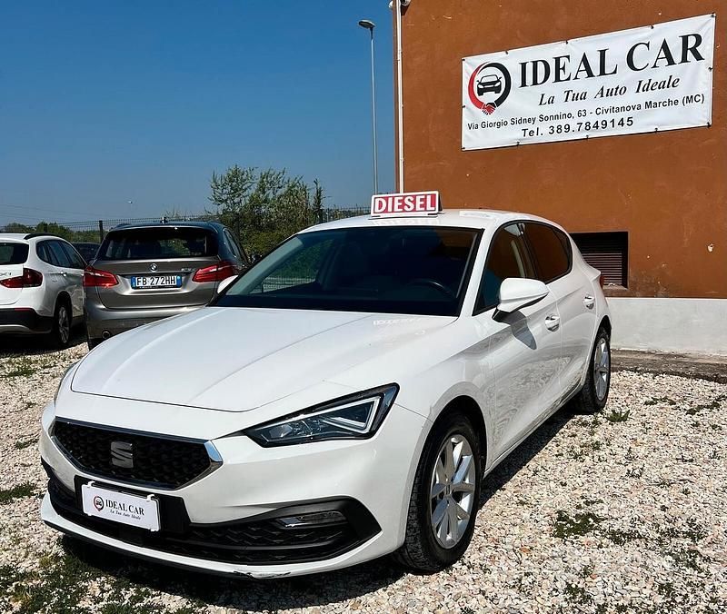 Usata Seat Leon FR 116 CV (85 kW) 2021 Bianco Berlina