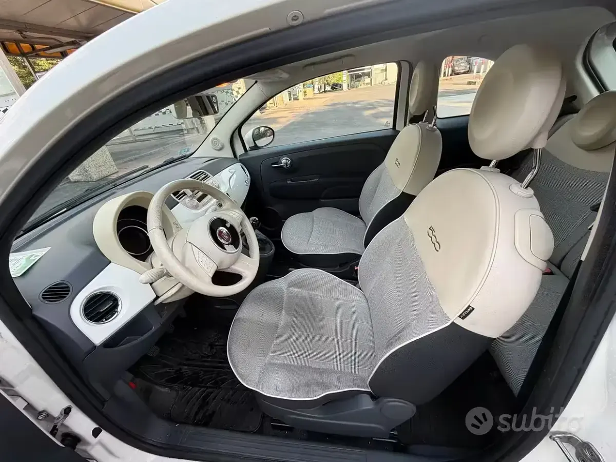 Usata Fiat 500 Pop 69 CV (50 kW) 2016 Bianco Berlina