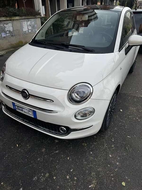 Usata Fiat 500C Lounge 69 CV (50 kW) 2019 Bianco Cabrio