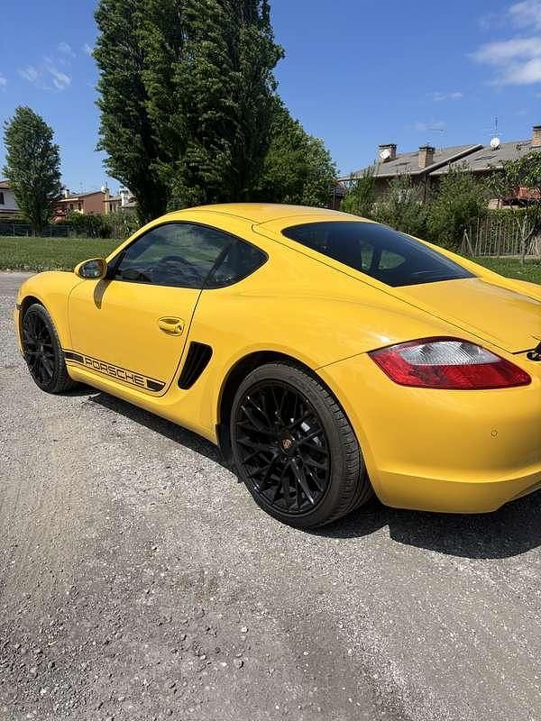 Usata Porsche Cayman 245 CV (180 kW) 2007 Giallo Coupé