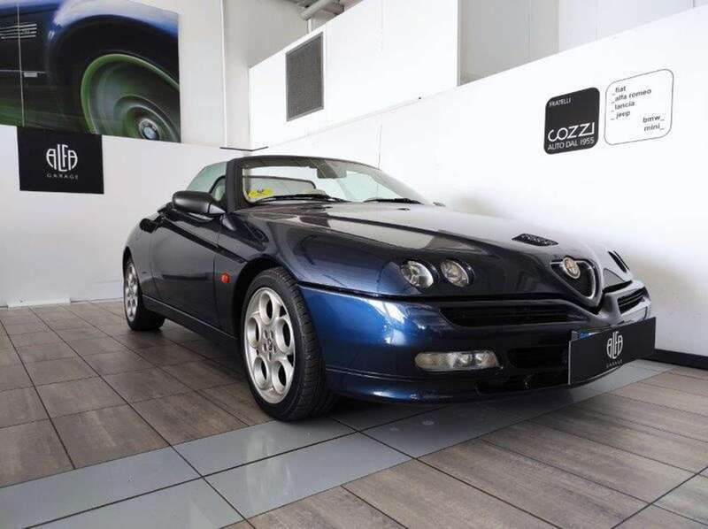 Blu Usata 2000 Alfa Romeo Spider Cabrio | 13.900 € (Molto cara) - Immagine 1/4