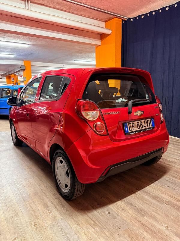 Usata Chevrolet Spark 68 CV (50 kW) 2013 Rosso Utilitaria