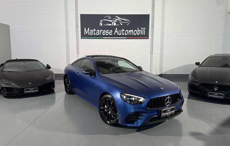 Begagnad Mercedes E53 AMG AMG 435 HK (319 kW) 2021 Blå Sportkupé
