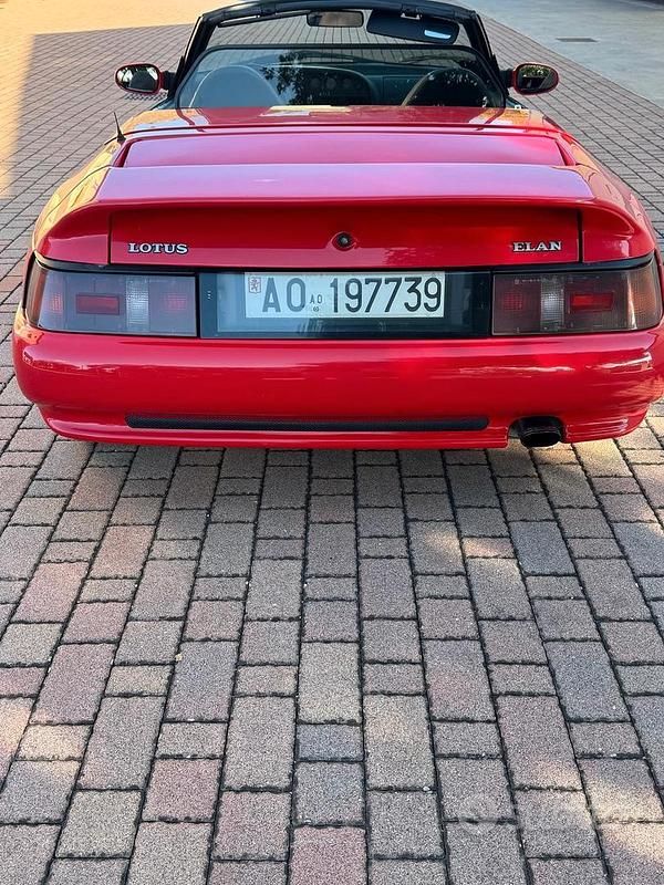 Usata Lotus Elan 1991 Rosso Cabrio