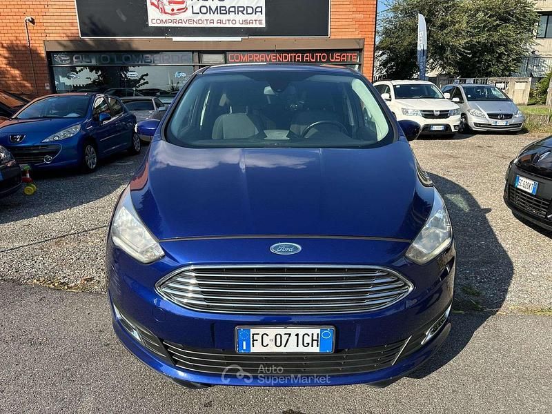 Usata Ford C-MAX Titanium X 125 CV (91 kW) 2016 Blu/azzurro Monovolume