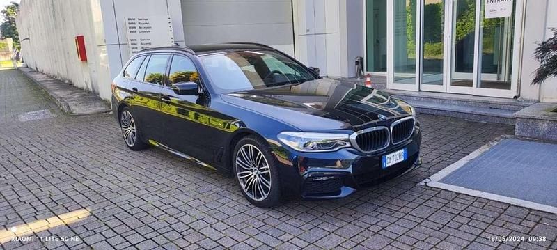Usata BMW 520 M Sport 190 CV (139 kW) 2020 Blu scuro Station wagon