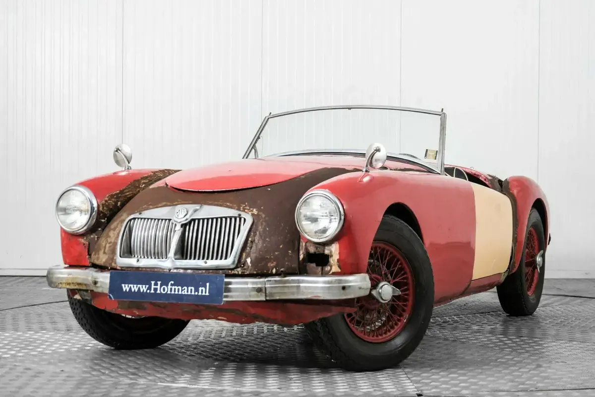 Usata MG MGA 72 CV (52 kW) 1957 Rosso Cabrio