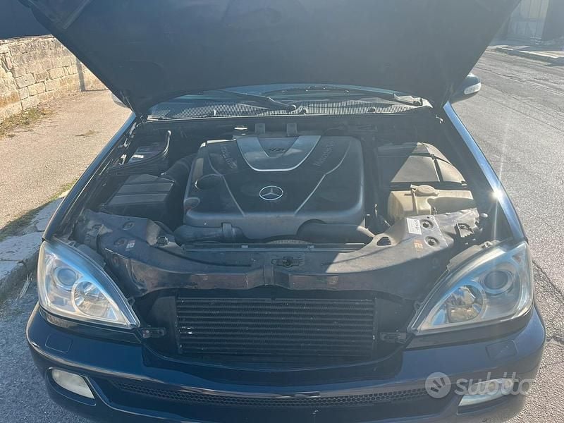 Usata Mercedes ML400 250 CV (183 kW) 2002 Blu SUV