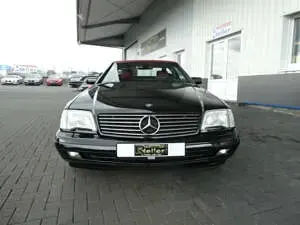 Usata Mercedes SL500 320 CV (235 kW) 1998 Nero Cabrio