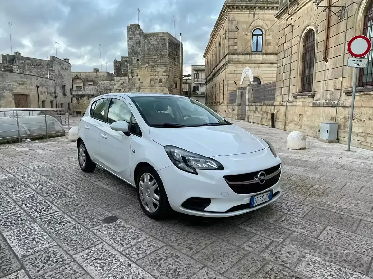 Usata Opel Corsa 95 CV (69 kW) 2016 Bianco Utilitaria