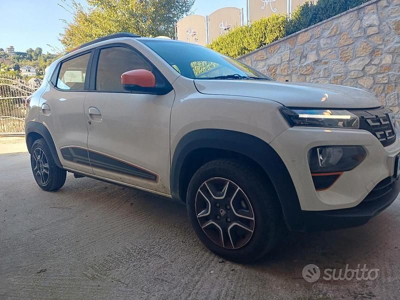 Usata Dacia Spring 33 kW (45 CV) 2021 Bianco Utilitaria