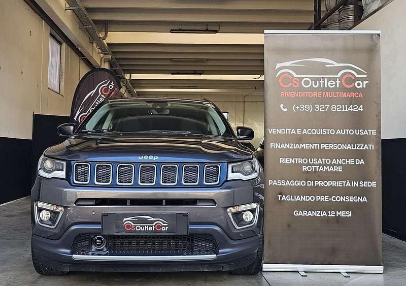 Usata Jeep Compass Limited 170 CV (125 kW) 2020 Grigio SUV