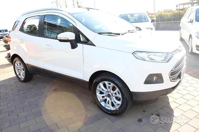 Usata Ford Ecosport Titanium S 95 CV (69 kW) 2017 Bianco SUV