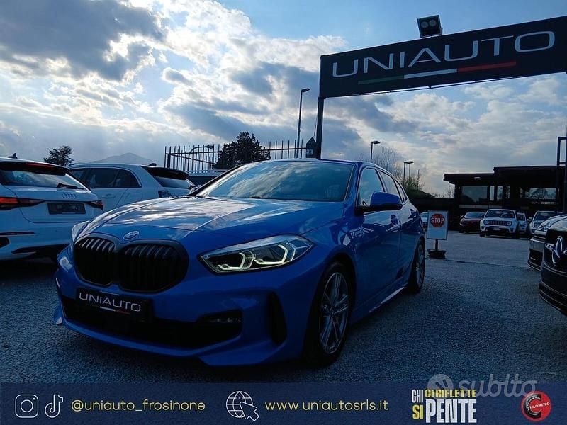 Usata BMW 118 M Sport 150 CV (110 kW) 2020 Blu Utilitaria