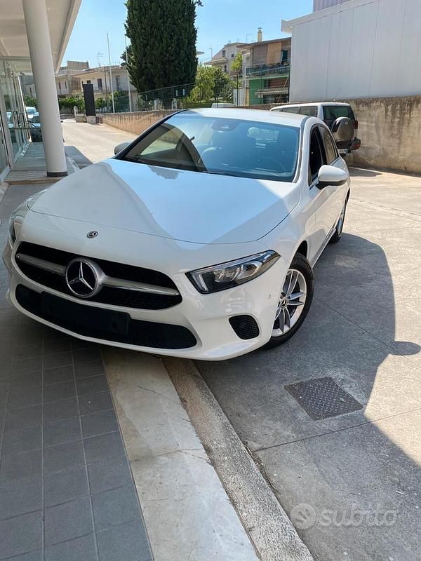 Usata Mercedes A180 2019 Bianco Berlina
