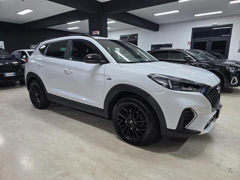Usata Hyundai Tucson N Line 115 CV (84 kW) 2020 Bianco SUV