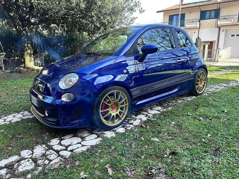 Usata Abarth 595 145 CV (106 kW) 2017 Blu Utilitaria