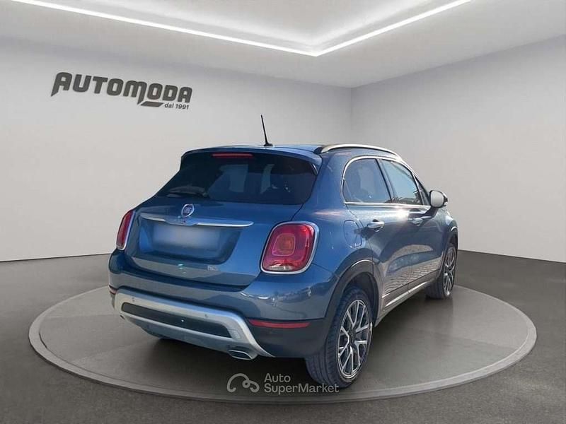 Usata Fiat 500X 140 CV (102 kW) 2017 Blu SUV