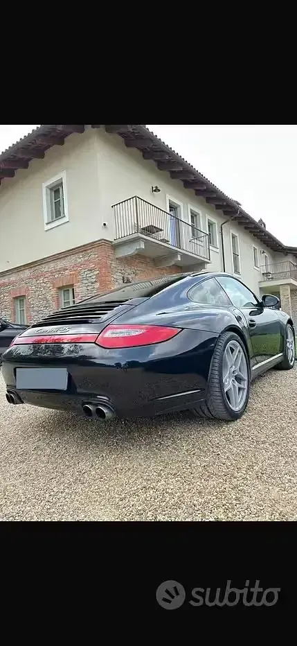 Usata Porsche 997 385 CV (283 kW) 2010 Nero Coupé