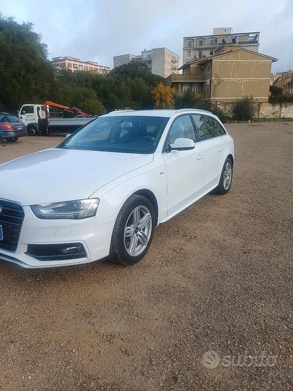 Bianco Usata 2015 Audi A4 S-Line Station wagon | 9500 € (Super prezzo) - Immagine 1/4