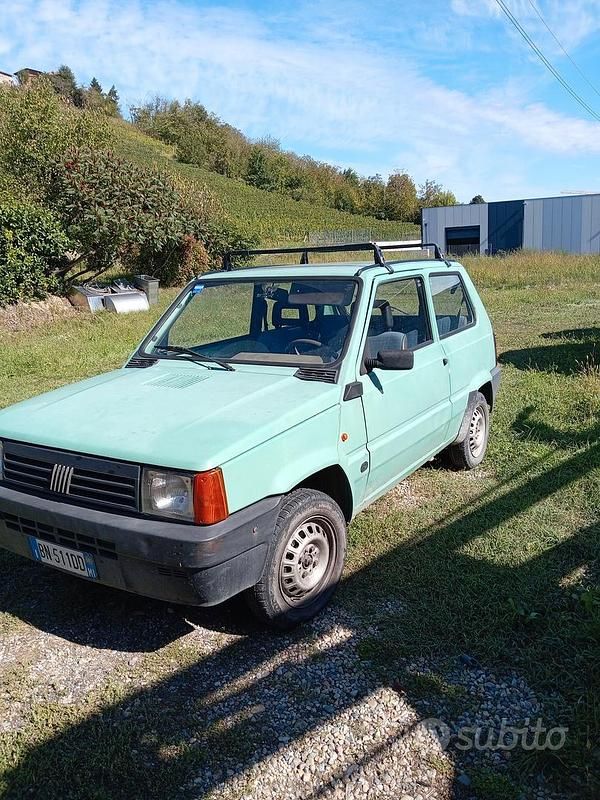 Verde Usata 2000 Fiat Panda Due volumi | 1250 € (Ottimo prezzo) - Immagine 1/4