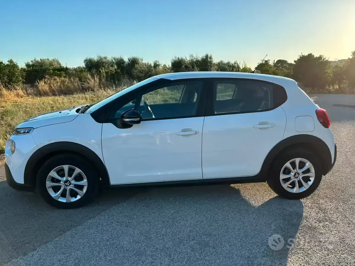 Usata Citroën C3 75 CV (55 kW) 2018 Bianco Utilitaria