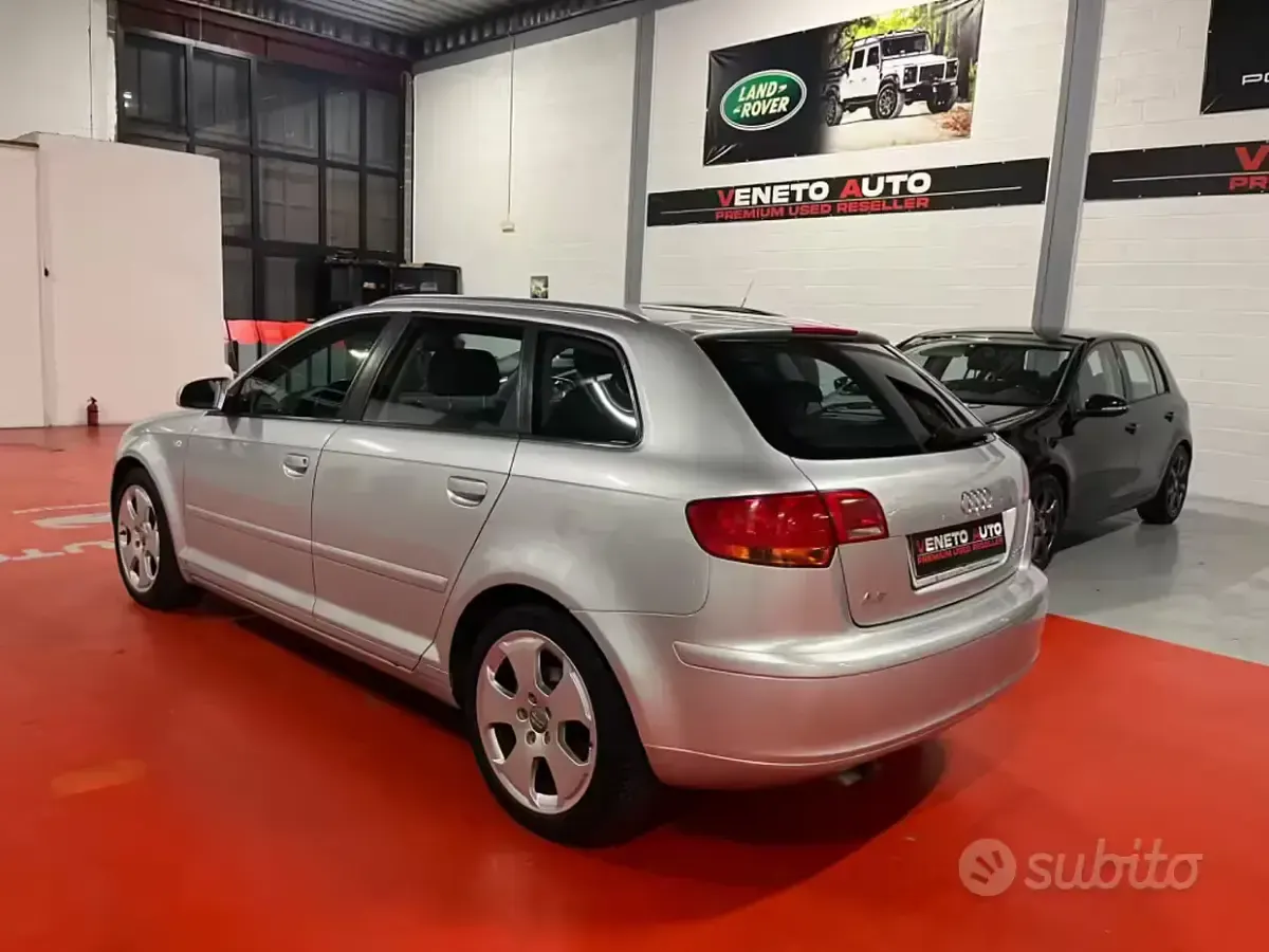 Usata Audi A3 Ambiente 140 CV (102 kW) 2007 Grigio Utilitaria