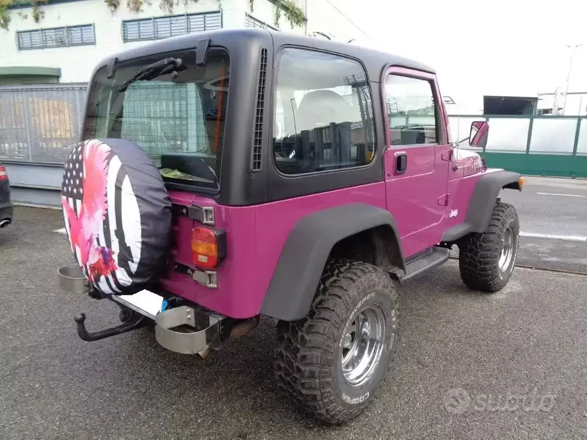 Usata Jeep Wrangler 177 CV (130 kW) 1997 Altro pastello SUV
