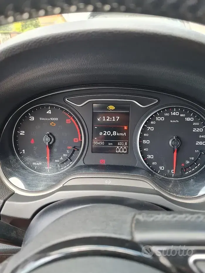 Usata Audi A3 Sport 116 CV (85 kW) 2018 Grigio Berlina