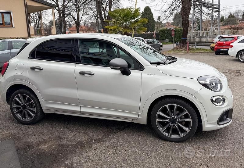 Usata Fiat 500X Sport 120 CV (88 kW) 2021 Bianco SUV