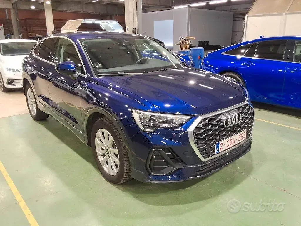 Usata Audi Q3 Sportback Business 150 CV (110 kW) 2022 Blu/azzurro SUV