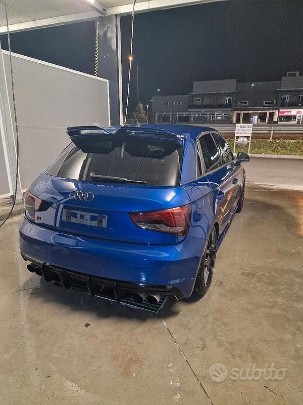 Usata Audi S1 231 CV (169 kW) 2017 Blu Utilitaria