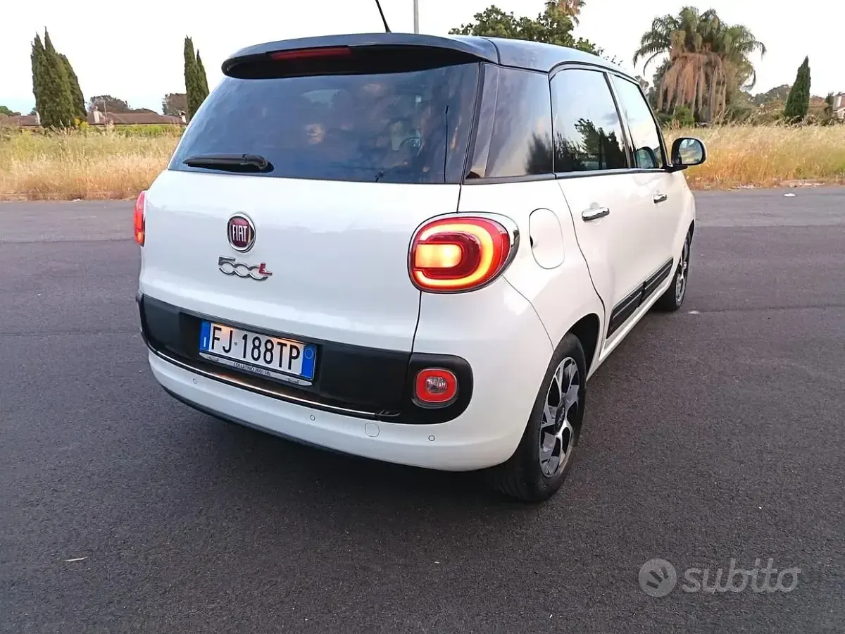 Usata Fiat 500L Lounge 95 CV (69 kW) 2017 Bianco Monovolume